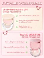 پودر فیکس دو طبقه شیگلم SHEGLAM INSTA READY BLUR & LIFT SETTING POWDER - Image 8