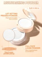 پودر فیکس دو طبقه شیگلم SHEGLAM INSTA READY BLUR & LIFT SETTING POWDER - Image 6