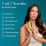 روغن آرگان احیا و ترمیم کننده اوجی ایکس موی خشک و زبر OGX ARGAN OIL OF MOROCCO EXTRA OIL DRY & COARSE HAIR - Image 4