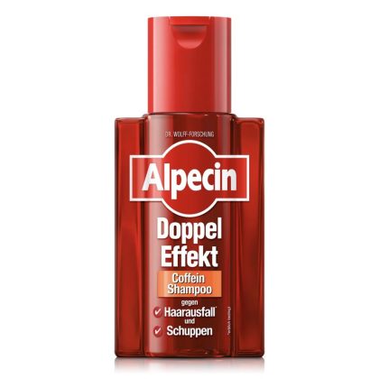 شامپو دابل افکت کافیین ضد ریزش و ضد شوره آلپسین ALPECIN DOUBLE EFFECT SHAMPOO