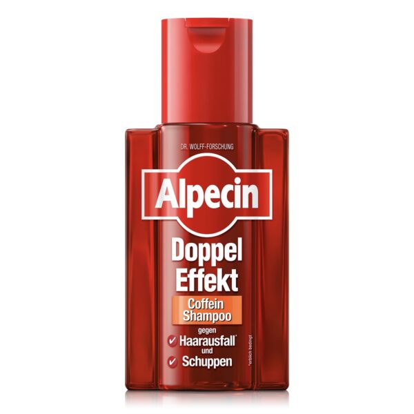 شامپو دابل افکت کافیین ضد ریزش و ضد شوره آلپسین ALPECIN DOUBLE EFFECT SHAMPOO