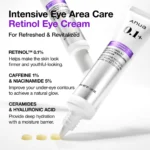 کرم دورچشم رتینول و کافیین جوانساز و ضد پف آنوا ANUA RETINOL 0.1 CAFFINE REVIT EYE CREAM