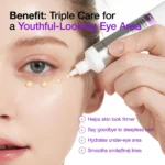 کرم دورچشم رتینول و کافیین جوانساز و ضد پف آنوا ANUA RETINOL 0.1 CAFFINE REVIT EYE CREAM - Image 8