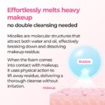 شوینده عمیق حبابی ارایش پاک کن و آبرسان دکتر ملاکسین DR.MELAXIN CLEANSER BUBBLE FOAMING CLEANSER - Image 5