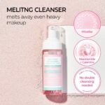 شوینده عمیق حبابی ارایش پاک کن و آبرسان دکتر ملاکسین DR.MELTING CLEANSER BUBBLE FOAMING CLEANSER