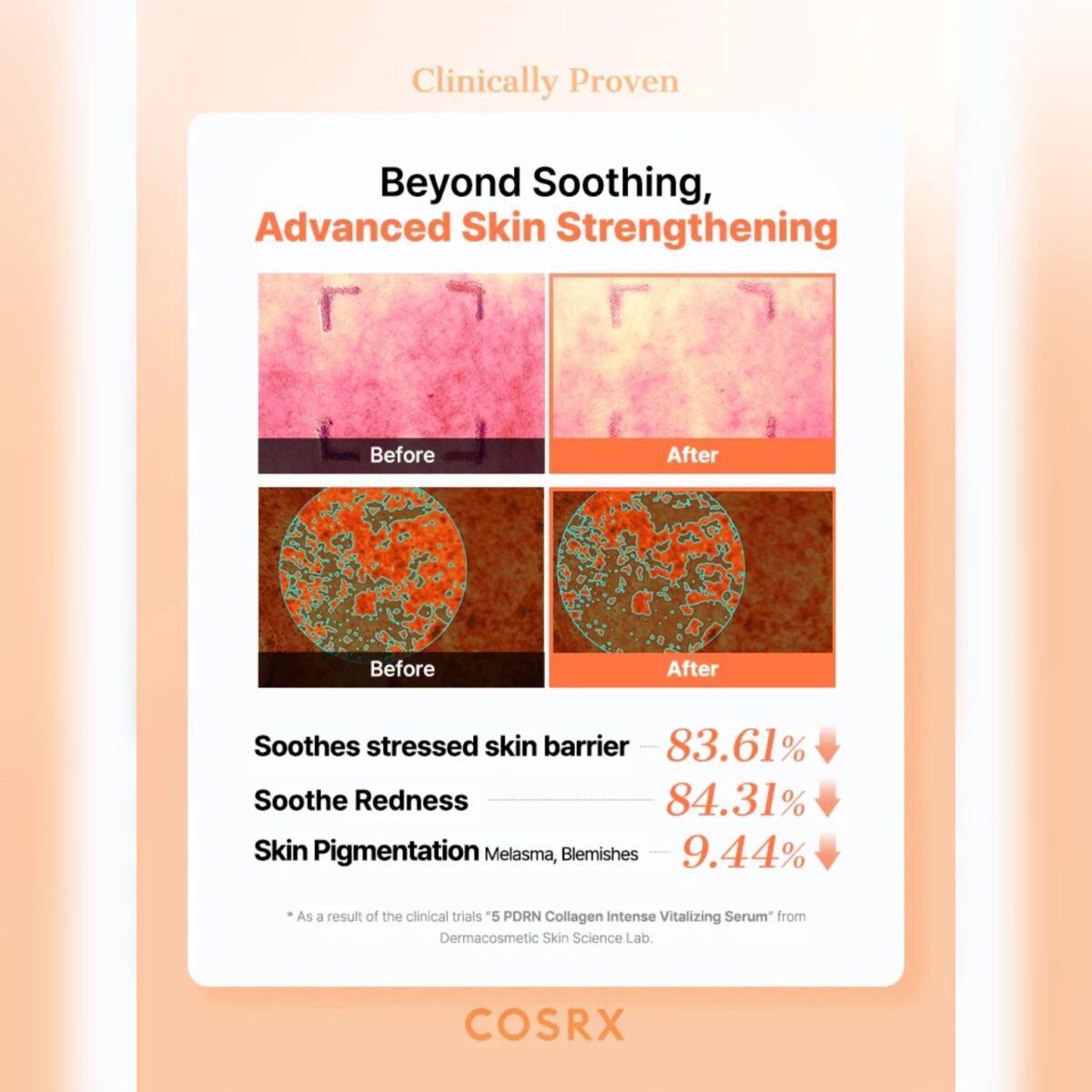 سرم کلاژن و PDRN جوانساز و درخشان کننده کوزارکس COSRX 5PDRN COLLAGEN INTENSE VIT SERUM - Image 8
