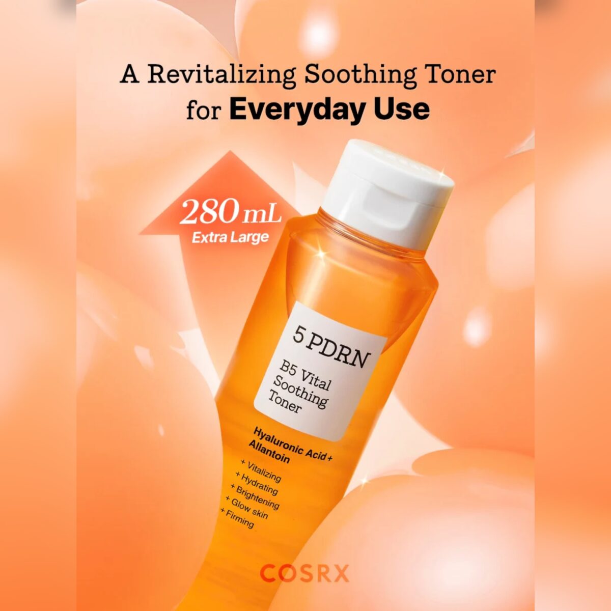 تونر 5 PDRN احیا و درخشان کننده کوزارکس COSRX 5PDRN B5 VITAL SOOTHING TONER - Image 5