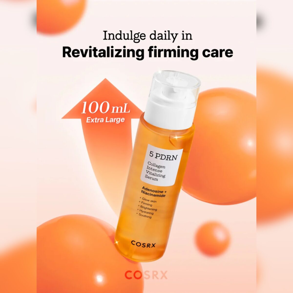 سرم کلاژن و PDRN جوانساز و درخشان کننده کوزارکس COSRX 5PDRN COLLAGEN INTENSE VIT SERUM - Image 7