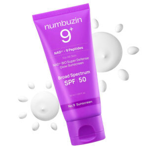 ضدافتاب جوانساز و ضدچروک 9پپتید و NAD نامبوزین numbuzin +9 & NAD SUN SCREEN