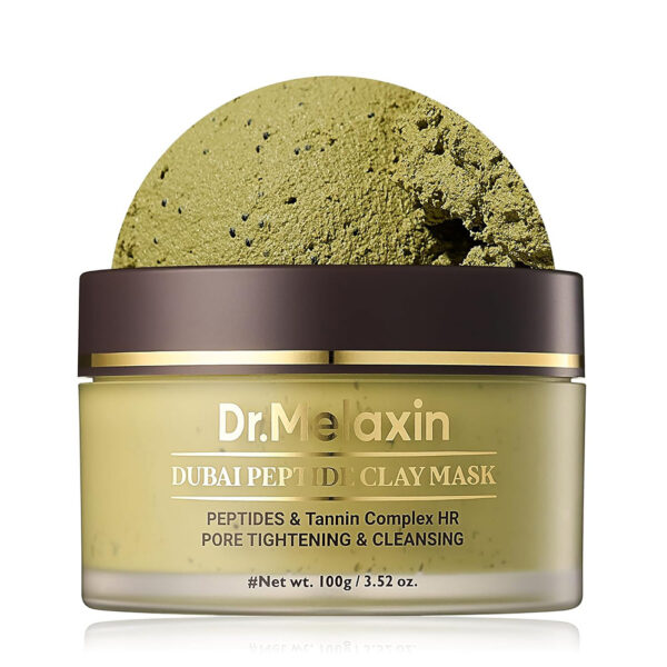 ماسک اسکراب شکلات دبی پاک کننده و رفع منافذ ملاکسین Dr.Melaxin DUBAI PEPTIDE CLAY MASK