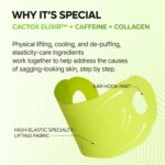 ماسک کاکتوس لیفت غبغب و ضد پف کلاژن و کافئین دکتر ملاکسین Dr.Melaxin CACTOX V-Lifting Mewing Band - Image 6