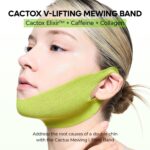ماسک کاکتوس لیفت غبغب و ضد پف کلاژن و کافئین دکتر ملاکسین Dr.Melaxin CACTOX V-Lifting Mewing Band