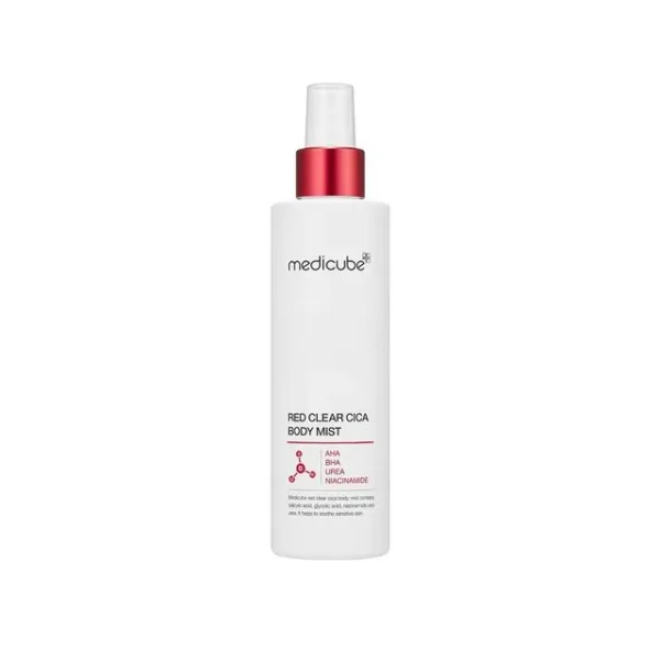 اسپری ضدجوش و لک قوی بدن مدی کیوب medicube Red Clear Cica Body Mist