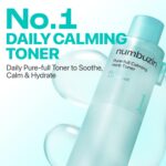 تونر آبرسان تسکین دهنده و کنترل چربی نامبوزین numbuzin No.1 Pure-Full Calming Herb Toner
