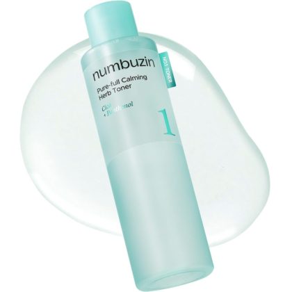 تونر آبرسان تسکین دهنده و کنترل چربی نامبوزین numbuzin No.1 Pure-Full Calming Herb Toner
