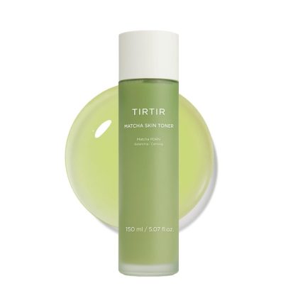 تونر ماچا و PDRN تیر تیر تسکین دهنده و ترمیم کننده TIRTIR Matcha PDRN Skin Toner