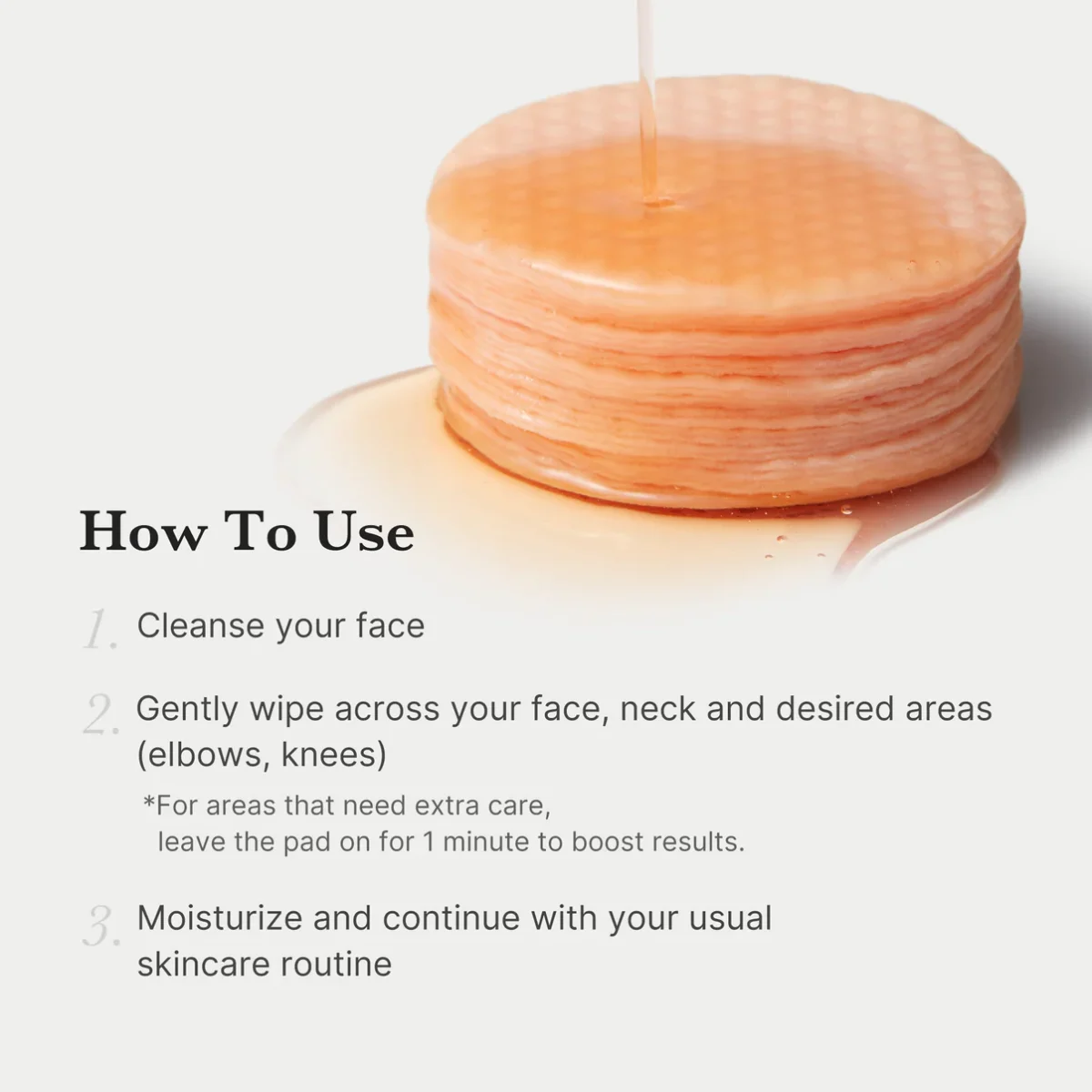 تونر پد ضدجوش و التهاب سوکسینیک اسید مدی کیوب MEDICUBE Red Succinic Acid Panthenol Pads - Image 5