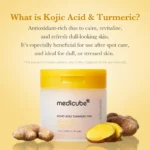 تونر پد کوجیک اسید و زردچوبه ضدلک تیره و روشن کننده مدی کیوب MEDICUBE Kojic Acid Tumeric Toner Pad - Image 4