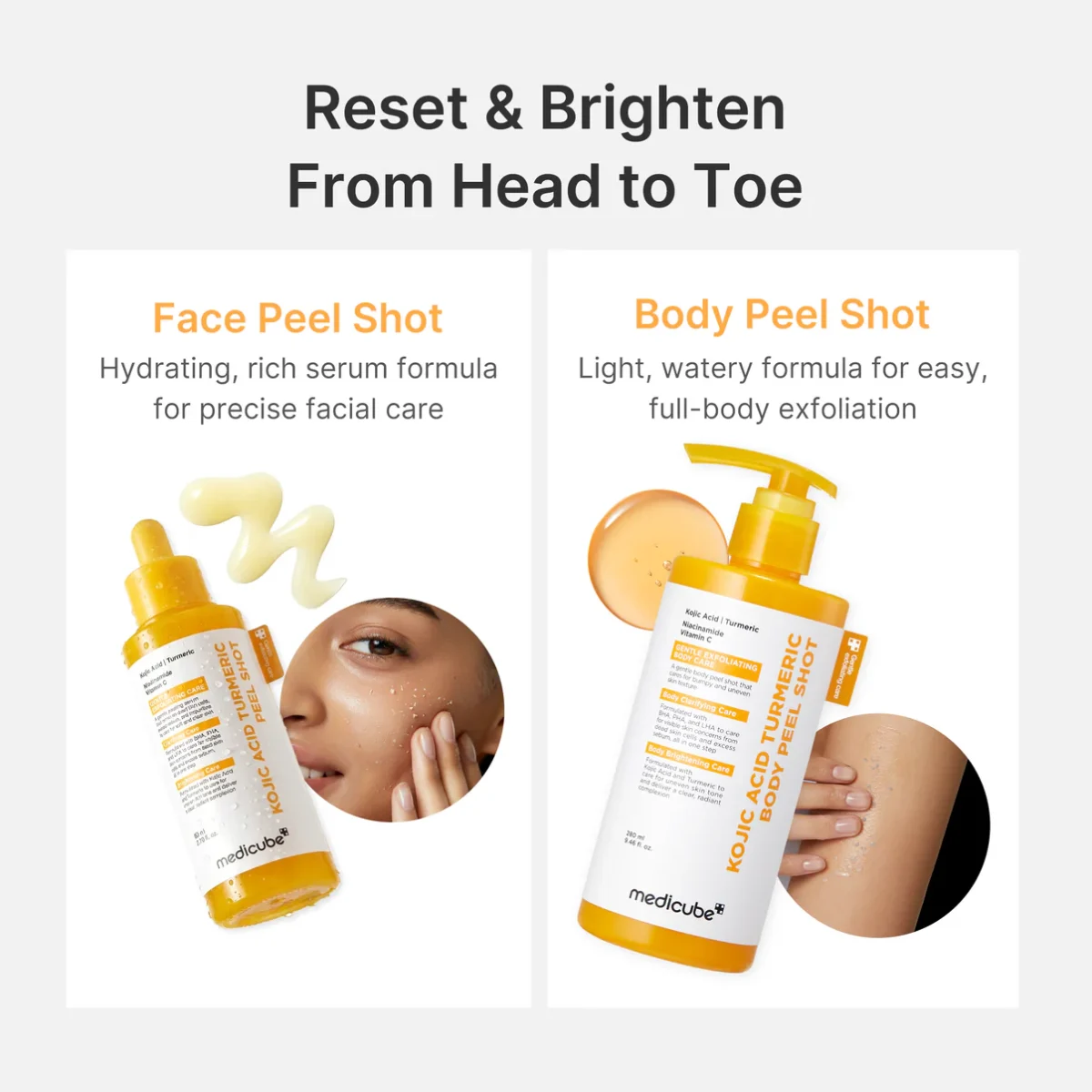 تونر پد کوجیک اسید و زردچوبه ضدلک تیره و روشن کننده مدی کیوب MEDICUBE Kojic Acid Tumeric Toner Pad - Image 9