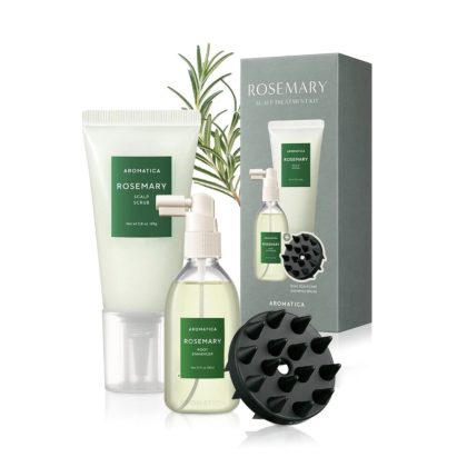 ست اسکالپ رزماری ضدریزش و محرک رشد مو آروماتیک AROMATICA Rosemary Scalp Care Set