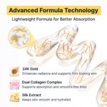 سرم کلاژن پپتید و طلا جوانساز لیفتینگ و آبرسان 72 ساعته سونگ بون ادیتور sungbooneditor Deep Collagen Silk Peptide EGF Intensive Ampoule - Image 6