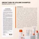 شامپو ضد ریزش و حجم دهنده موی لیلی لیلیوئه lilyeve GrowTurn 3D Volume Shampoo with Brush