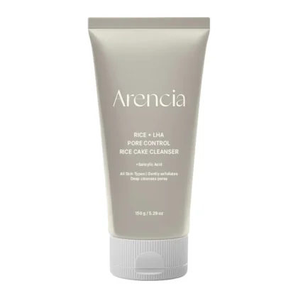 شوینده LHA و کیک برنج پاکسازی عمیق منافذ آرنسیا ARENCIA Rice LHA Pore Control Rice Cake Cleanser