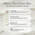 شوینده LHA و کیک برنج پاکسازی عمیق منافذ آرنسیا ARENCIA Rice LHA Pore Control Rice Cake Cleanser - Image 7