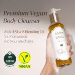 شوینده بدن ترافل سفید د البا درخشان کننده و آبرسان d alba Piedmont White Truffle Oil Serum Body Cleanser