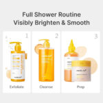 شوینده بدن کوجیک اسید و زردچوبه لایه بردار و ضد لک مدی کیوب MEDICUBE Kojic Acid Turmeric Brightening Body Wash - Image 6