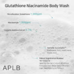 شوینده بدن گلوتاتیون و نیاسین آمید روشن کننده قوی پوست APLB Glutathione Niacinamide Body Lotion - Image 18