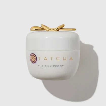 کرم دورچشم ابریشم ضدچروک و جوانساز تاچا TATCHA The Silk Peony Line-Smoothing Eye Cream