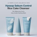 شوینده هایسوپ و کیک برنج آرنسیا ARENCIA Hyssop Sebum Control Rice Cake Cleanser - Image 4