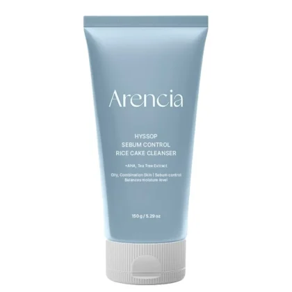 شوینده هایسوپ و کیک برنج آرنسیا ARENCIA Hyssop Sebum Control Rice Cake Cleanser