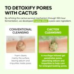 شوینده ژلی آبرسان و رفع منافذ کاکتوس دکتر ملاکسین DR.MELAXIN CACTOX Pore Relief Gel Cleanser - Image 6