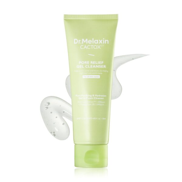 شوینده ژلی آبرسان و رفع منافذ کاکتوس دکتر ملاکسین DR.MELAXIN CACTOX Pore Relief Gel Cleanser