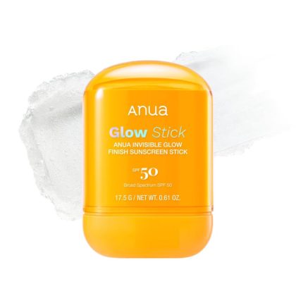 ضدافتاب استیکی پوست شیشه ای و درخشان آنوا Anua Invisible Glow Sun Stick