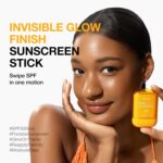ضدافتاب استیکی پوست شیشه ای و درخشان آنوا Anua Invisible Glow Sun Stick - Image 5