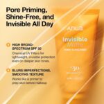 ضدافتاب مات محوکننده منافذ آنوا Anua Invisible Matte Finish Sunscreen - Image 5
