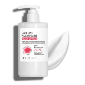 لوسیون بدن کافئین و نیاسین آمید ضد لک و تیرگی بدن APLB BODY LOTION CAFFEINE NIACINAMIDE