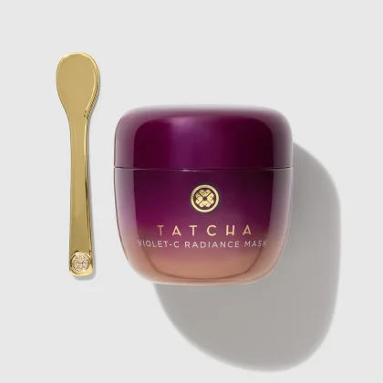 ماسک روشن کننده و رفع لک ویولت تاچا TATCHA Violet-C Radiance Mask Brightening & Refining Mask