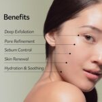ماسک لایه بردار و پاکسازی منافذ اسفنج و خار دریایی پستلو PESTLO Spicule reborn peeling mask - Image 4