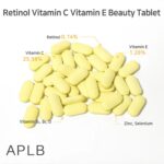 مکمل رتینول و ویتامین سی جوانساز و کاهش دهنده منافذ پوست APLB Retinol Vitamin C E Beauty Tablet - Image 18