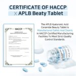 مکمل هیالورانیک اسید و سرامید آبرسان پوست APLB Hyaluronic Acid Ceramide Beauty Tablet - Image 6