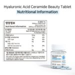 مکمل هیالورانیک اسید و سرامید آبرسان پوست APLB Hyaluronic Acid Ceramide Beauty Tablet - Image 5