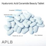 مکمل هیالورانیک اسید و سرامید آبرسان پوست APLB Hyaluronic Acid Ceramide Beauty Tablet - Image 11