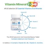مکمل هیالورانیک اسید و سرامید آبرسان پوست APLB Hyaluronic Acid Ceramide Beauty Tablet - Image 9