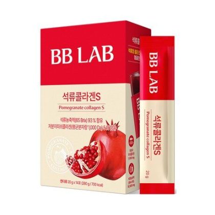 مکمل ژلی کلاژن انار پوست شیشه ای بی بی لب BB LAB Pomegranate Collagen S