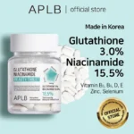 مکمل گلوتاتیون و نیاسین روشن و درخشان کننده پوست APLB Glutathione Niacinamide Beauty - Image 15