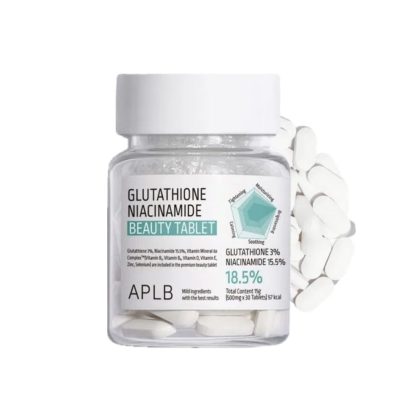 مکمل گلوتاتیون و نیاسین روشن و درخشان کننده پوست APLB Glutathione Niacinamide Beauty